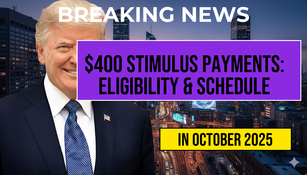 $400 Stimulus Payment Available to All: Eligibility Criteria and Complete Payment Schedule