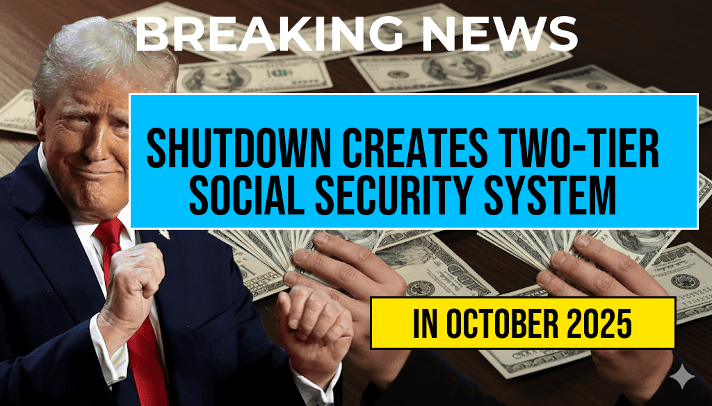 Government Shutdown Creates Two-Tier System for Social Security: Current Recipients Remain Protected, New Applicants Face Complete Delays