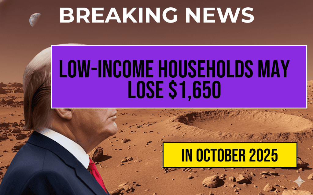 Low-Income Households Face Income Reduction of Up to $1,650 Under New Policy Changes