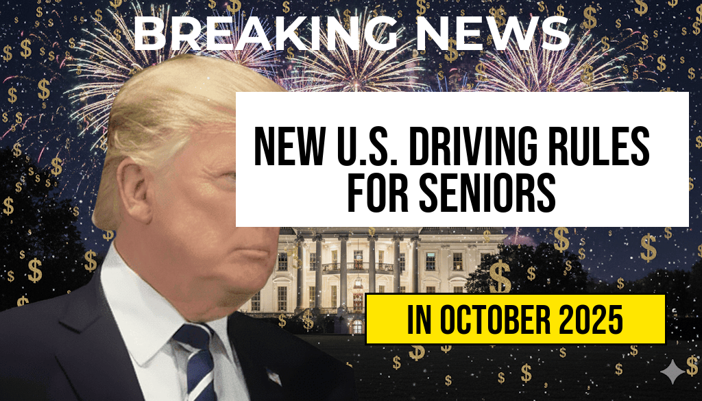 Mandatory New U.S. Driving License Regulations for Seniors Take Effect October 2025—Essential Updates for Drivers Over 70