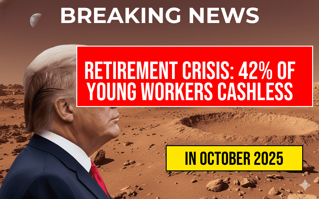 Retirement Savings Crisis: The “Financial Vortex” Leaves 42% of Younger Workers with No Spare Cash
