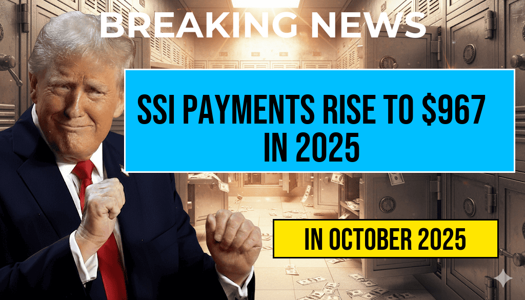 Significant SSI Increase: Federal Monthly Payments for Individuals Rise to $967 in January 2025