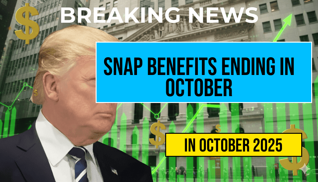 Snap Benefits for Recipients to Be Eliminated in October Overhaul