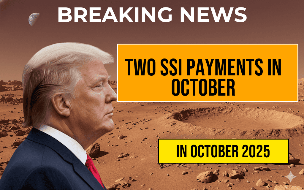 Social Security to Issue Two SSI Payments in October