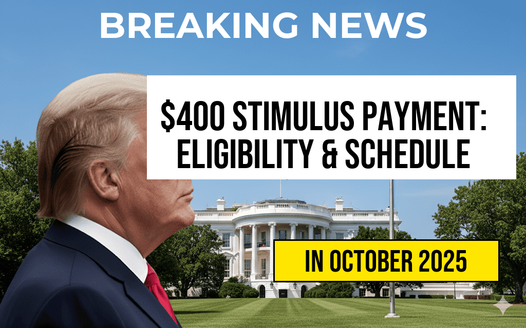 Stimulus Payment of $400 for All: Eligibility Requirements and Complete Payment Schedule