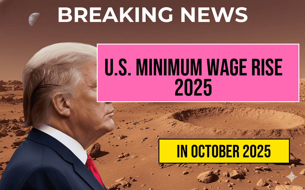 U.S. Minimum Wage Increase for 2025: Updated Hourly Pay Rates Effective October 4